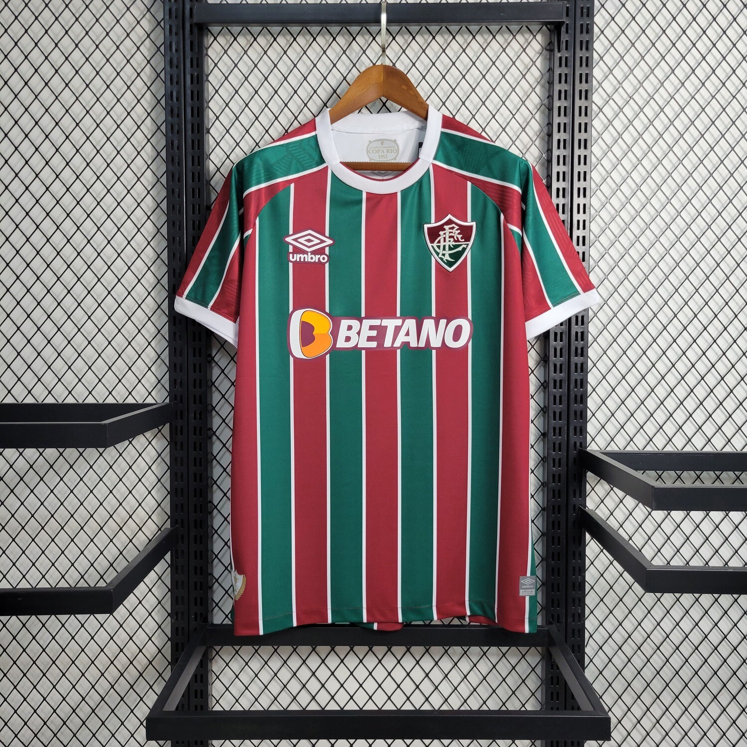 Camisa Fluminense I 2023/24 Torcedor Umbro Masculina