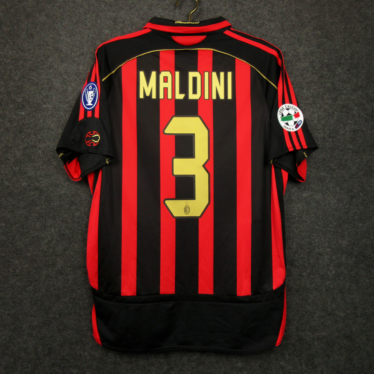 Camisa  AC Milan 06/07 MALDINI com patch