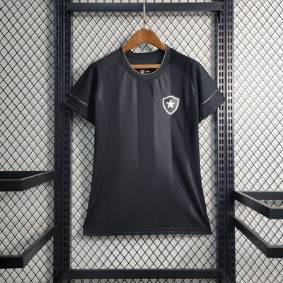 Camisa Botafogo  Away Preta 2022 Feminina