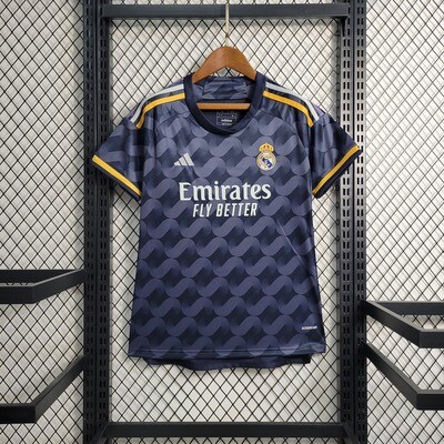 Camisa Real Madrid Adidas Away 2023/2024  Feminina