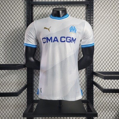 Camisa Home Olympique de Marseille 2023/24 Jogador