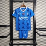 Kit Camisa Infantil Al-Hilal Home 2023/2024 + Short