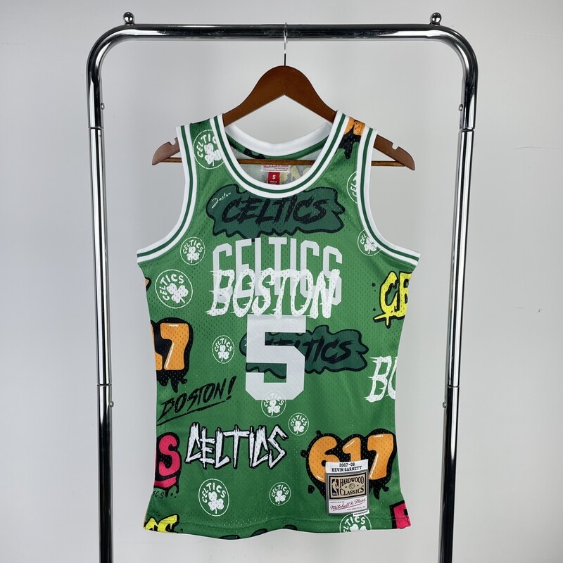 Regata Boston Celtics NBA 2007 Mitchell And Ness Hardwood Classics Masculina