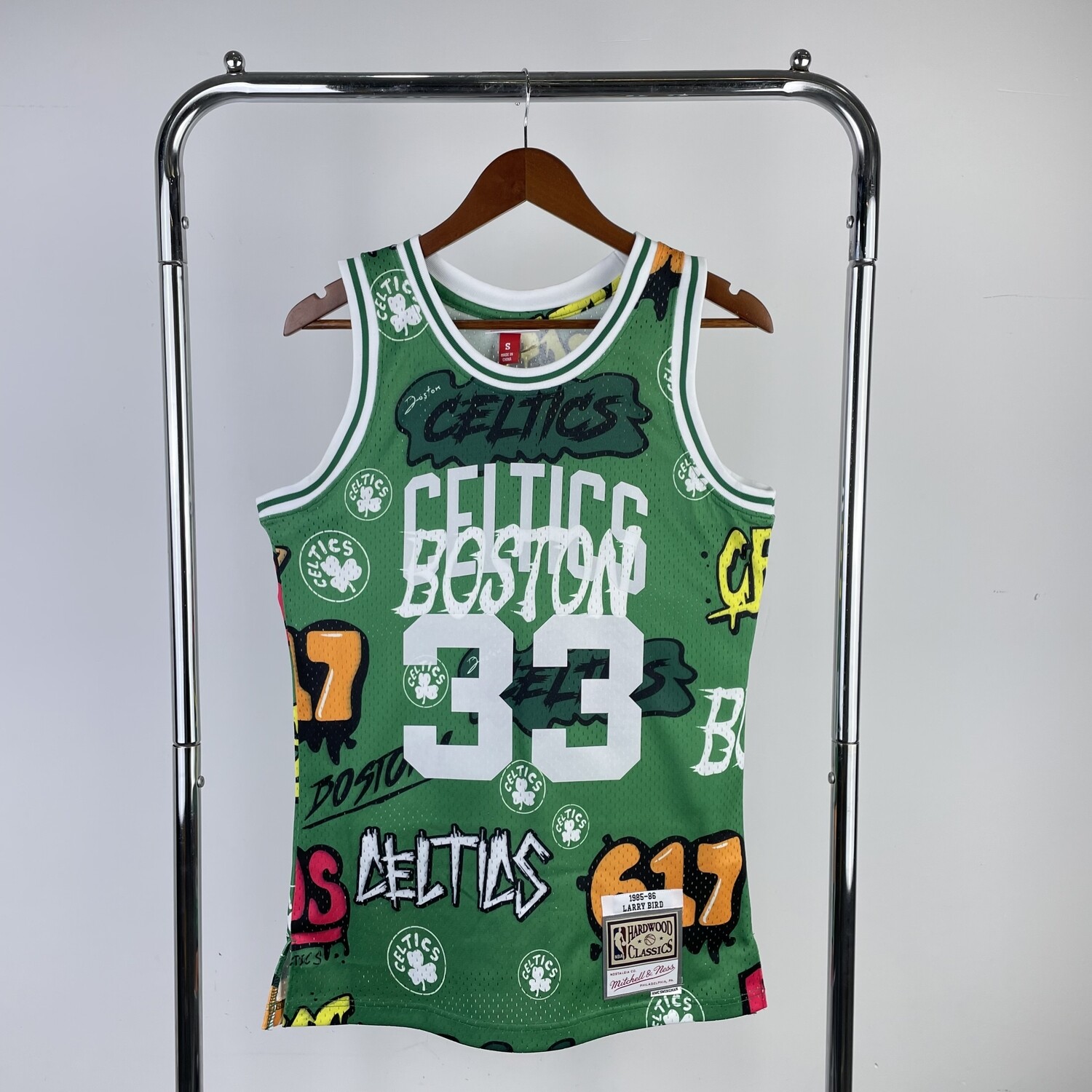 Regata Boston Celtics NBA 2007 Mitchell And Ness Hardwood Classics Masculina