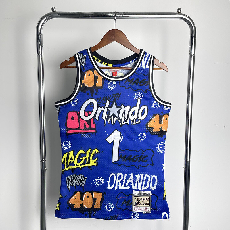 Regata Orlando Magic NBA 1994 Mitchell And Ness Hardwood Classics 1 Hardaway