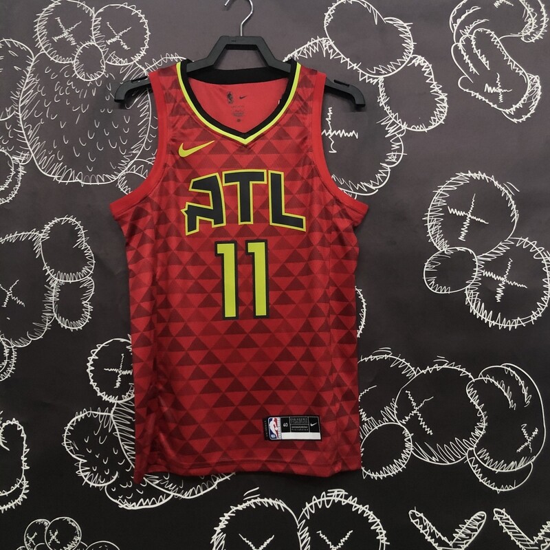 Regata Atlanta Hawks NBA 2023 Nike 11 Trae Young Masculina