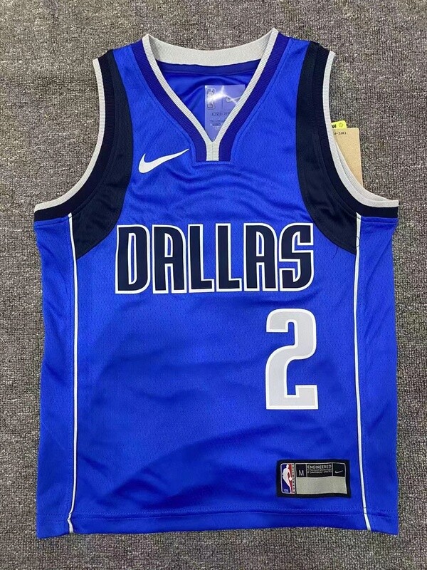 Regata Infantil NBA Dallas Mavericks Kyrie Irving Azul