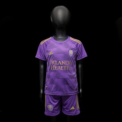 kit Camisa Infantil Orlando City 2023/24