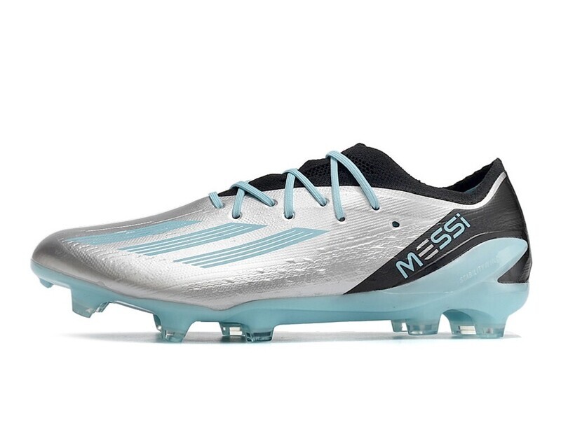 Chuteira de Campo ADIDAS X CrazyFast.1 FG Messi Prata/Azul