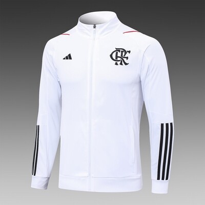 Jaqueta Flamengo Adidas 2023/2024 Branco