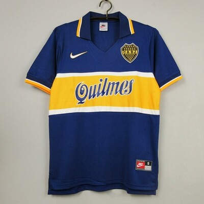 Camisa Boca Juniors  Home - Retrô -1996/97
