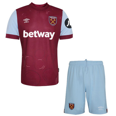 Camisa West Ham Home 2023/2024 + Short