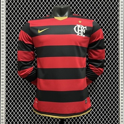 Camisa Flamengo 08/09 Manga Longa