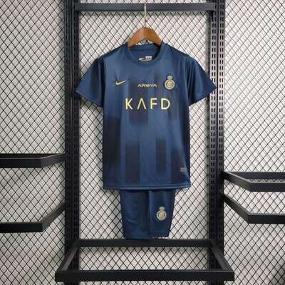 Kit Camisa  Infantil Al-Nassr  Away 2023/2024 + Short