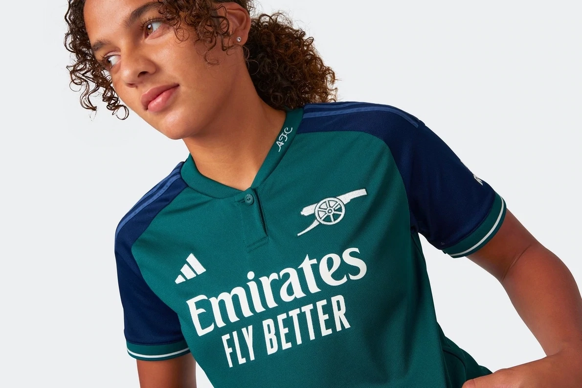 Camisa Arsenal Third 2023/24  Torcedor Adidas Feminina