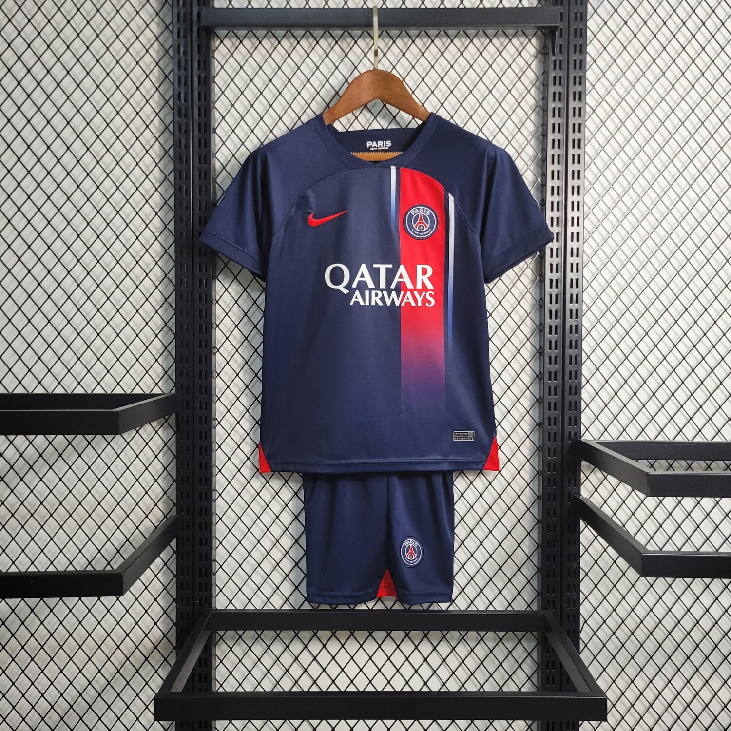 kit Camisa PSG Infantil 2023/2024 Home