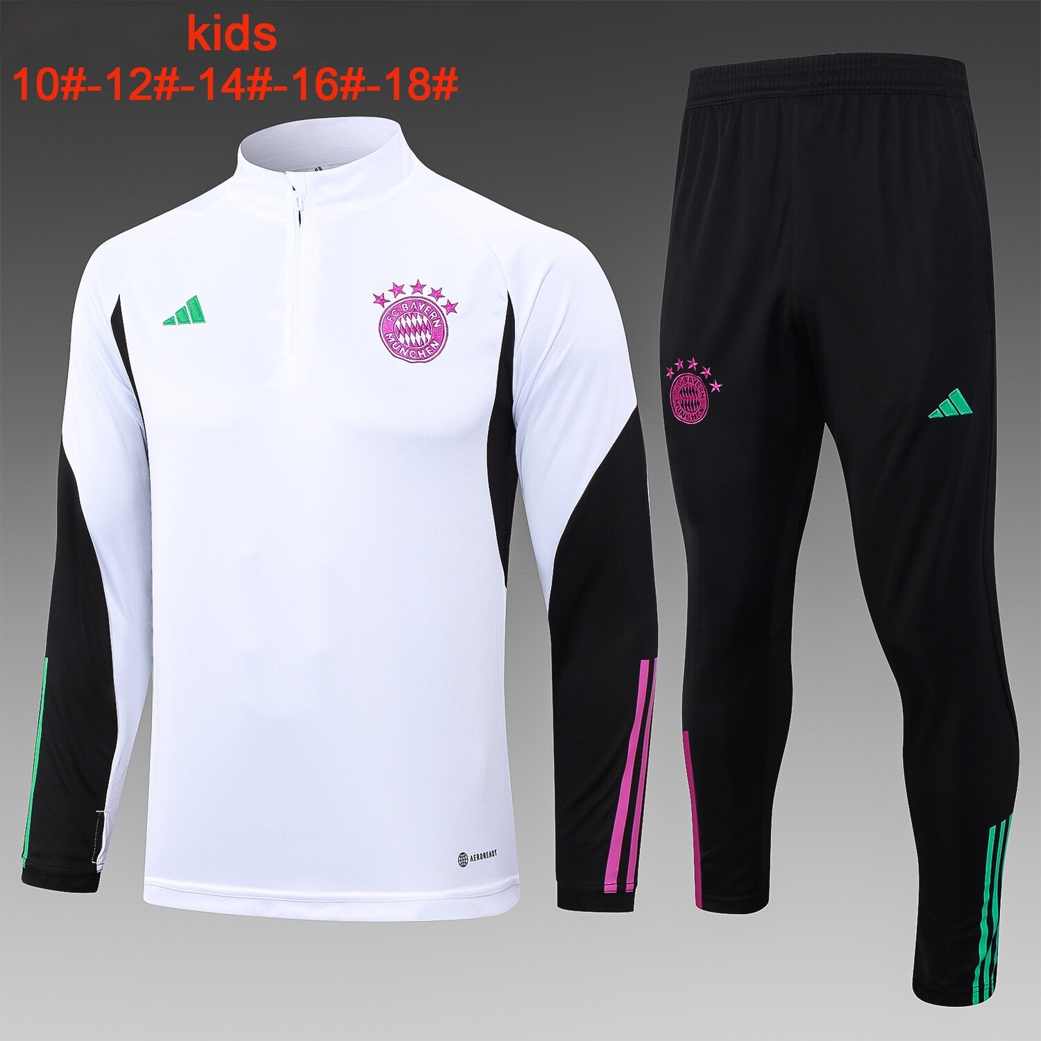 Kit Agasalho Treino Infantil Bayern de Munique 2023