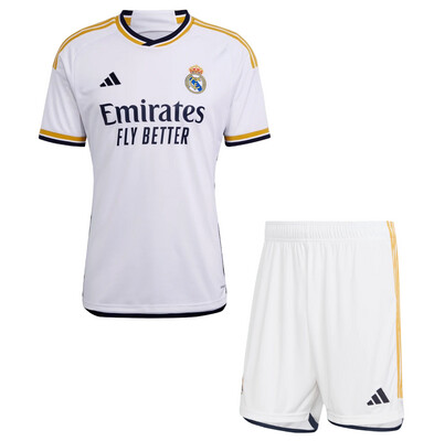 Kit Camisa de Jogo  Real Madrid Home 2023/2024 + Short