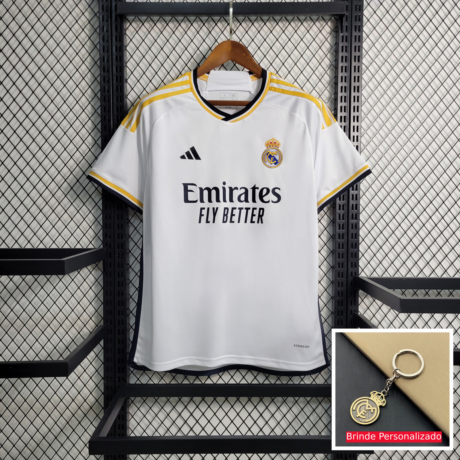 Camisa Real Madrid Home 2023/2024 Torcedor