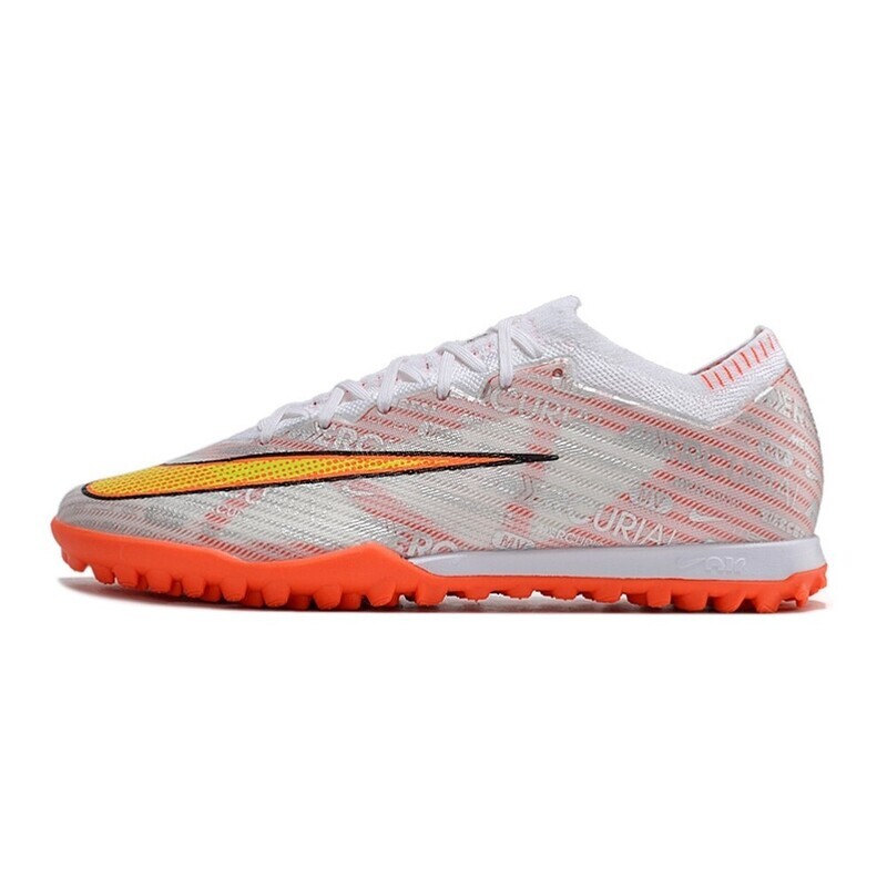 Chuteira Nike Air Zoom Mercurial Vapor 15 Elite Society LaranjaBranco