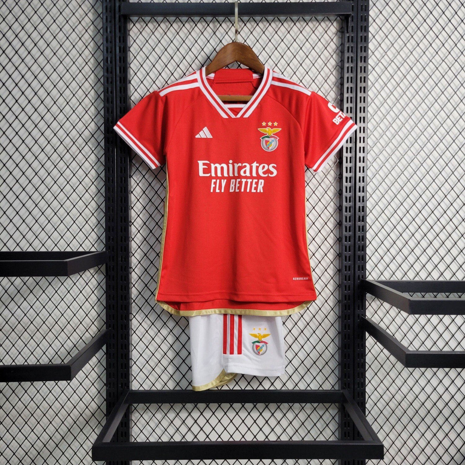 Kit Infantil Benfica 2023/2024 Camisa + Short