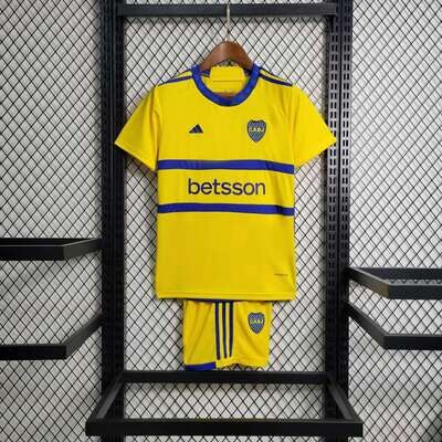 Kit Camisa Infantil II Boca Juniors 2023