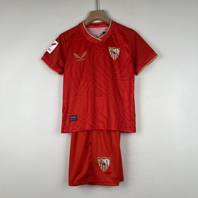kit Camisa Infantil Sevilla 2023/2024