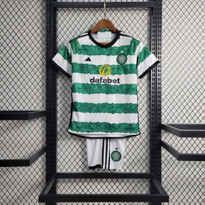 kit Camisa Infantil Celtic 2023/2024 Home