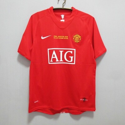 Camisa Manchester United 2007/09 Champions league
