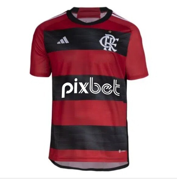 Camisa Flamengo 2023/24 Adidas - Masculina Jogo 1