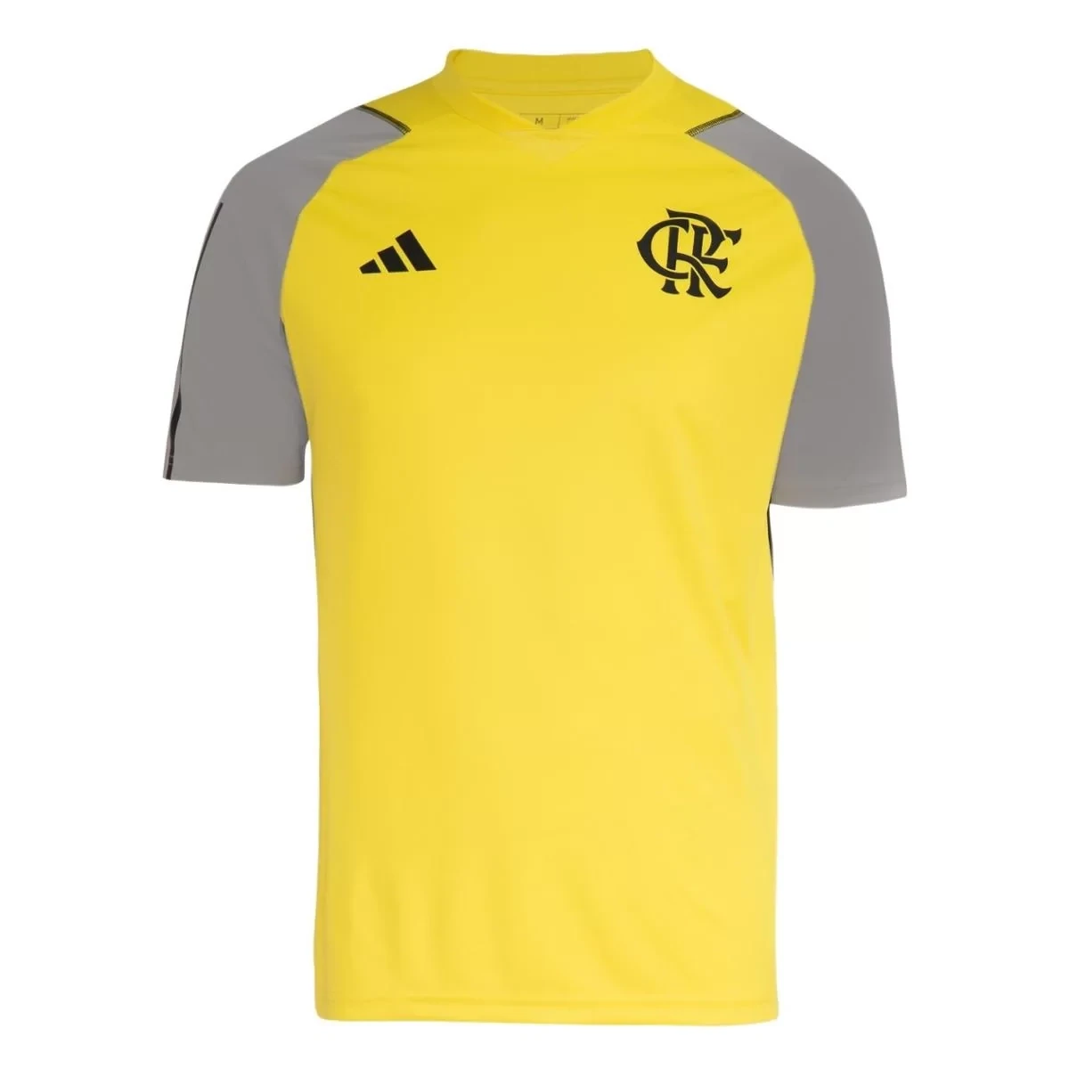 Camisa Treino Atleta Flamengo 24/25 Adidas - Amarelo