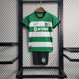 kit Camisa Sporting Lisboa Home  2023/2024 Infantil