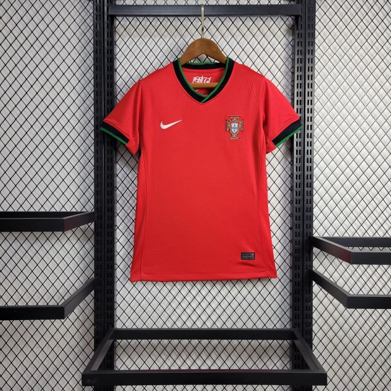 Camisa Seleção de Portugal Home  2024/25 Euro Feminina