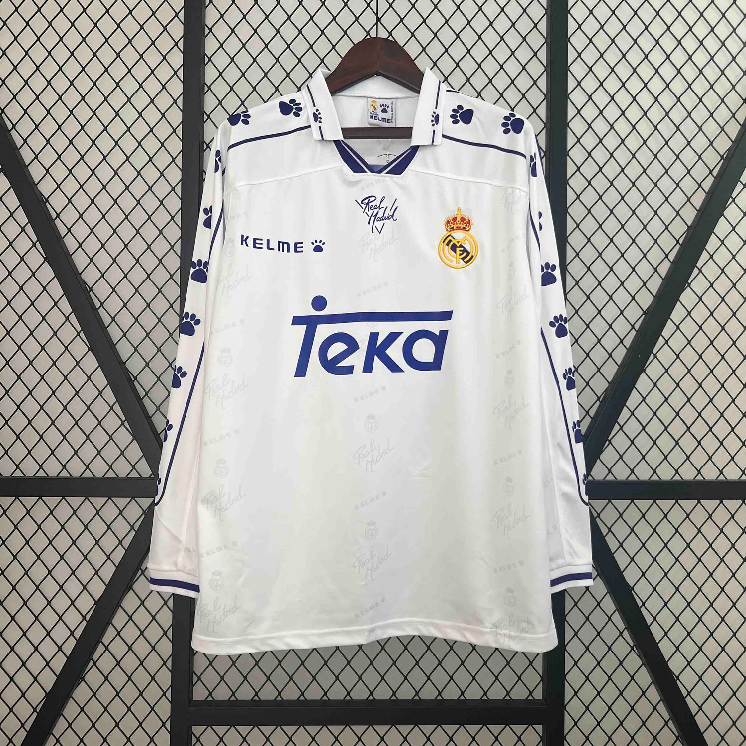 Camisa Real Madrid 1994/96 Manga  Longa