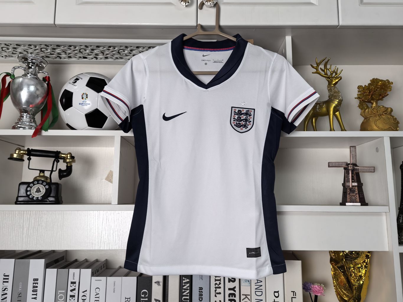 Camisa Seleção Inglaterra 24-25  Feminina