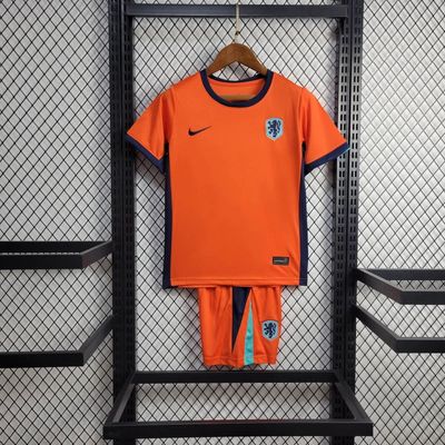 kit Camisa Infantil Seleção da Holanda 2024/25