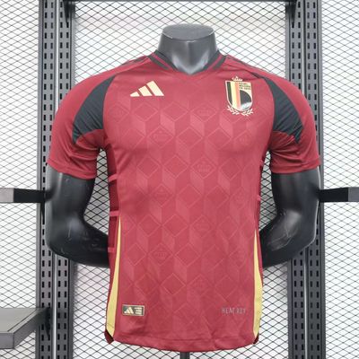 Camisa Bélgica Home 2024 Adidas Jogador Eurocopa