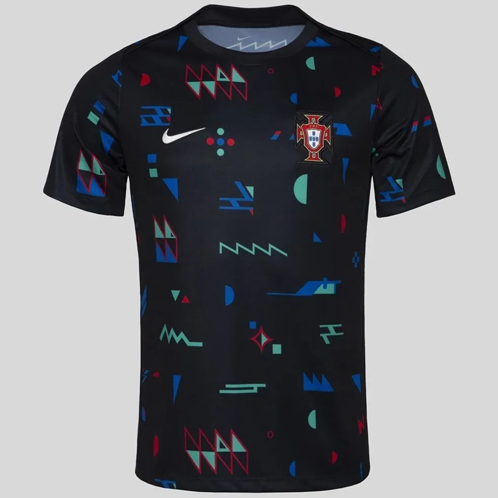 Camisa Portugal Pré-Match Eurocopa Torcedor Masculina 2024