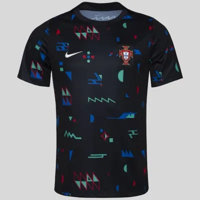 Camisa Portugal Pré-Match Eurocopa Torcedor Masculina 2024