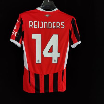 Camisa AC Milan Home 2024/2025 Masculina - Reijnders 14