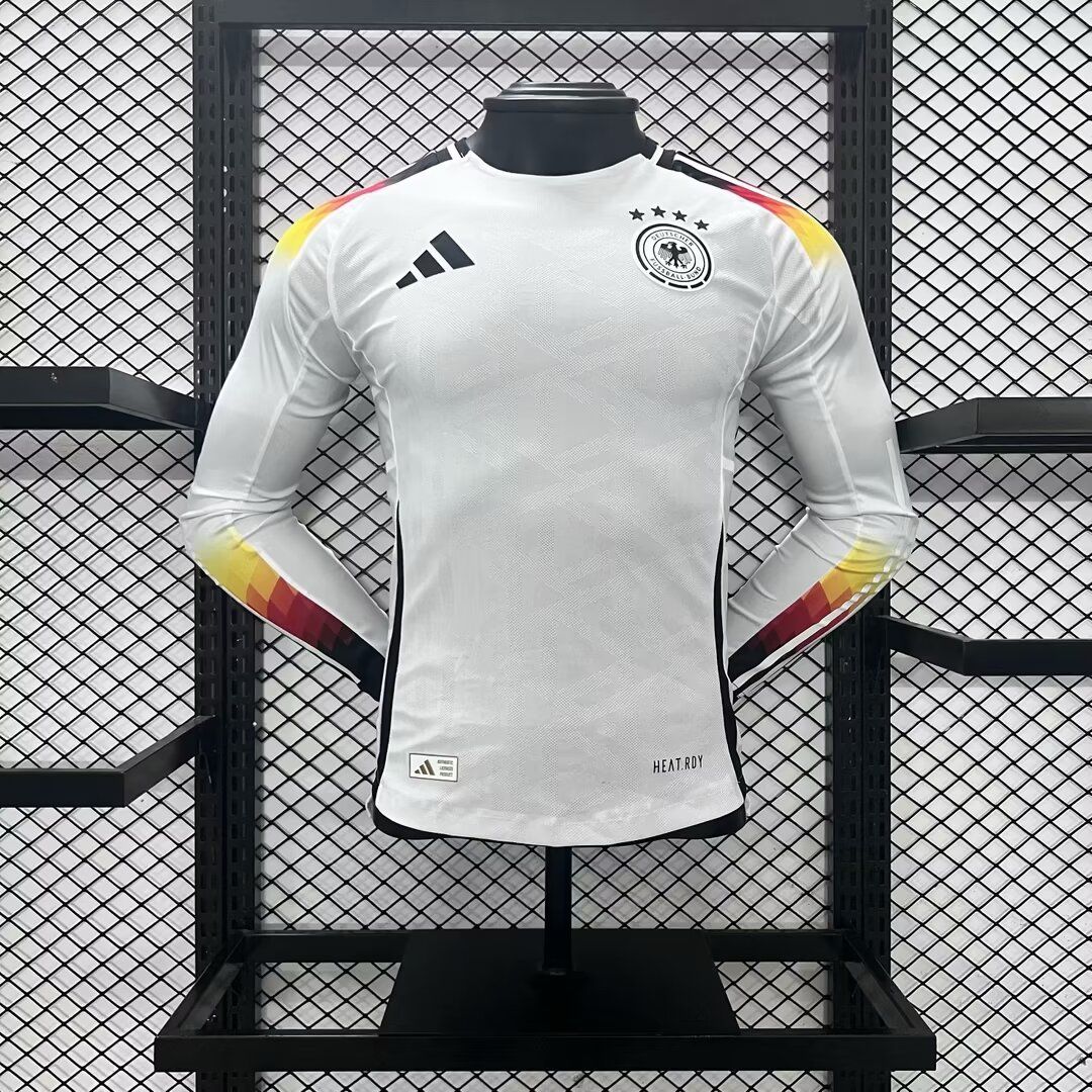 Camisa Alemanha 2024/25 Home Manga Longa Jogador