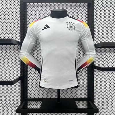 Camisa Alemanha 2024/25 Home Manga Longa Jogador