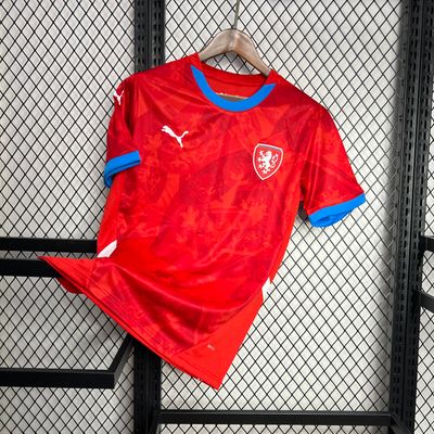 Camisa República Checa Home 2024/2025 Eurocopa