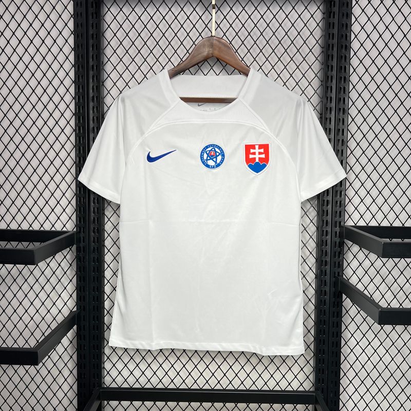 Camisa  Seleção da  Eslováquia 2024/2025 Eurocopa