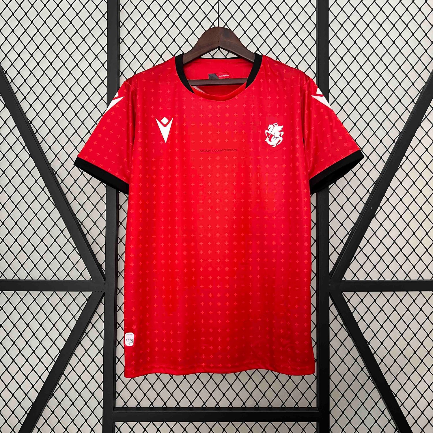 Camisa  Seleção da  Geórgia Home 2024 Eurocopa