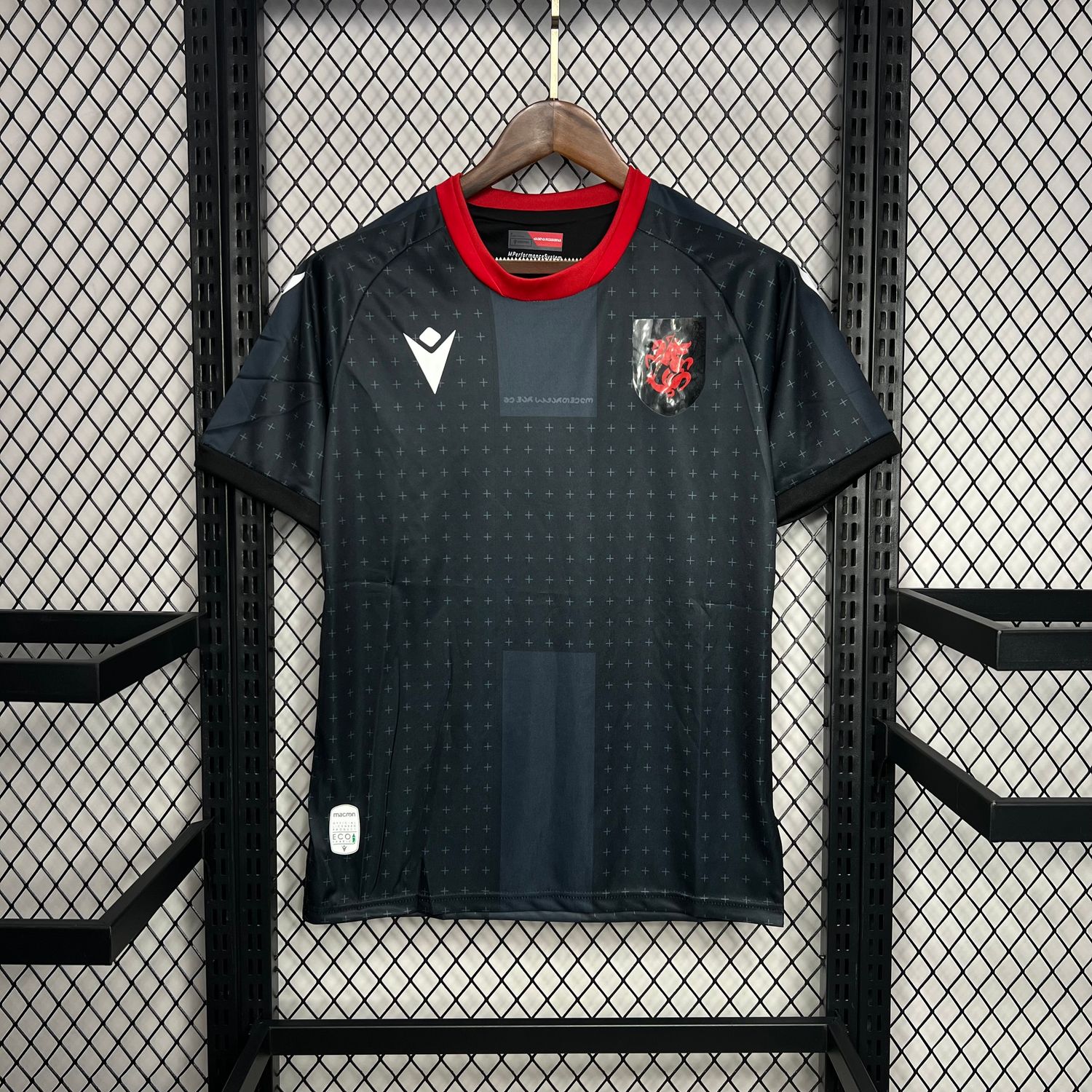 Camisa  Seleção da  Geórgia 2024 Eurocopa