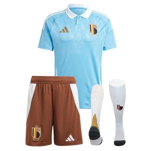 Camisa Infantil Bélgica  Short+ Meião 2024/2025