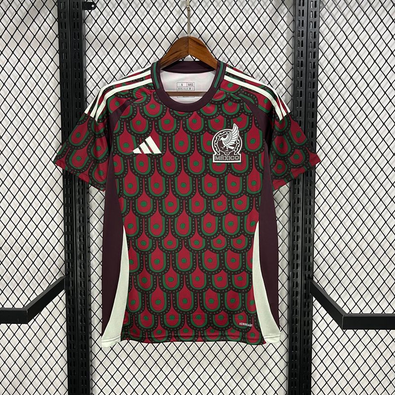 Camisa México Home 2024-2025 Adidas Torcedor