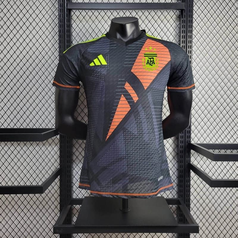 Camisa Argentina Goleiro 2024/2025 Copa América Versão Jogador