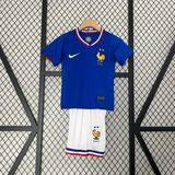 kit Camisa Seleção França 2024/25 Infantil Eurocopa